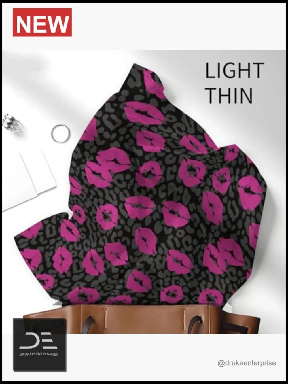 Satin Feel Square Scarf 27.5